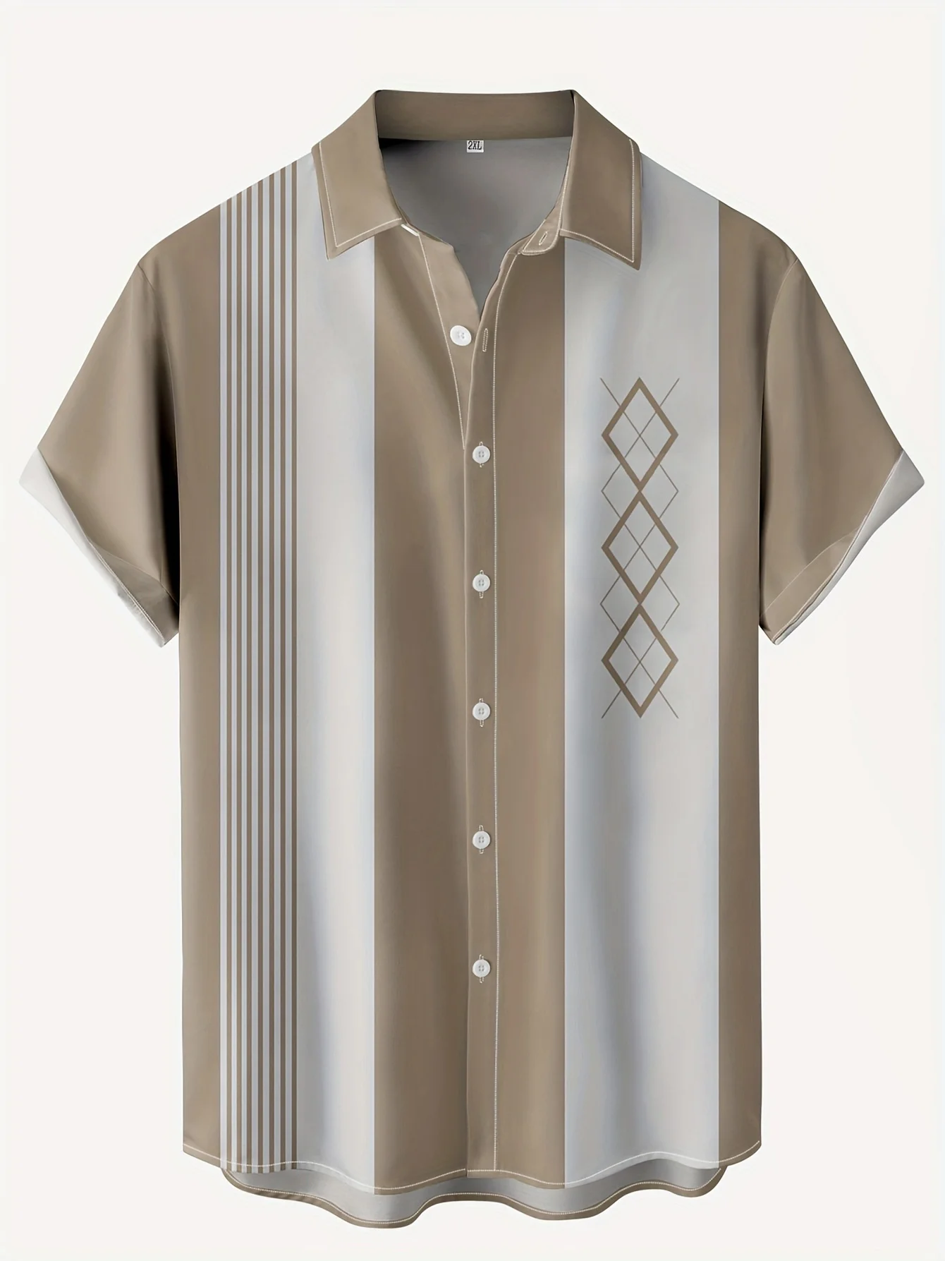 Men'S Hawaiian Formal Wear - 2026 뉴 하와이안 남성 레트로 셔츠