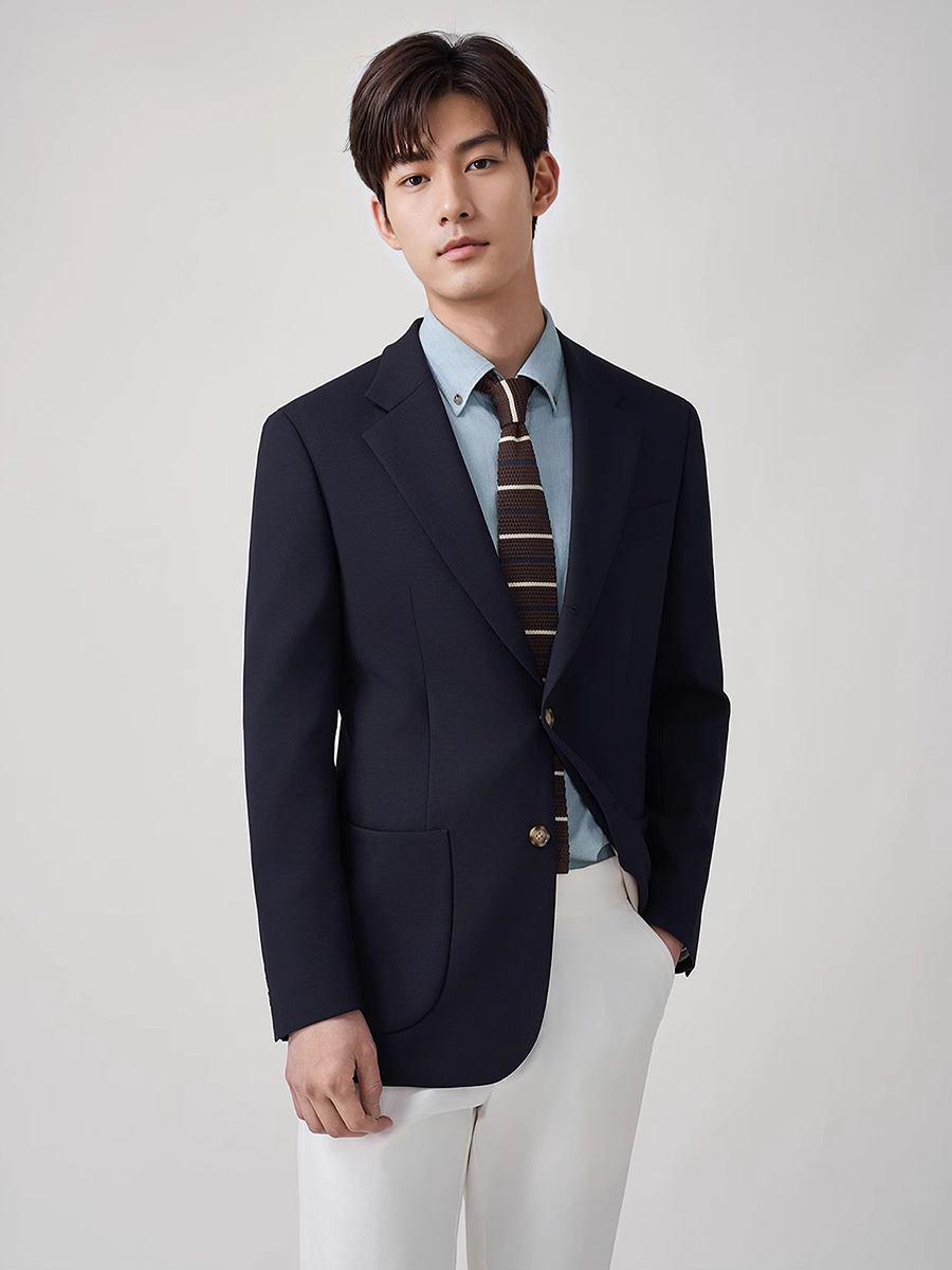 Men'S Formal Wear For Graduation - 남성용 50% 울 블레이저 (십대 미국