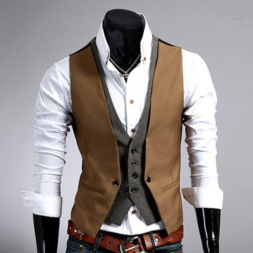 Men Formal Wear Vest - 남성 정장 양복 조끼 조끼 비즈니스