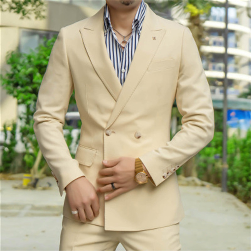 남성용 최신 2 피스 정장 신랑 드레스 슬림 피트 클래 - Latest Men Formal Wear 리뷰 및 가격