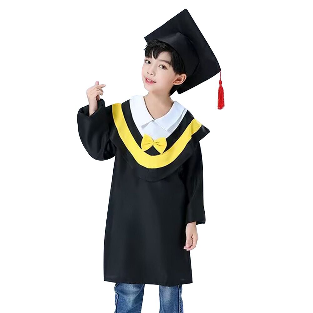 2개/세트 유치원 어린이 졸업 가운 모자와 태슬이 있는 - Men'S Formal Wear For Graduation 리뷰 및 가격
