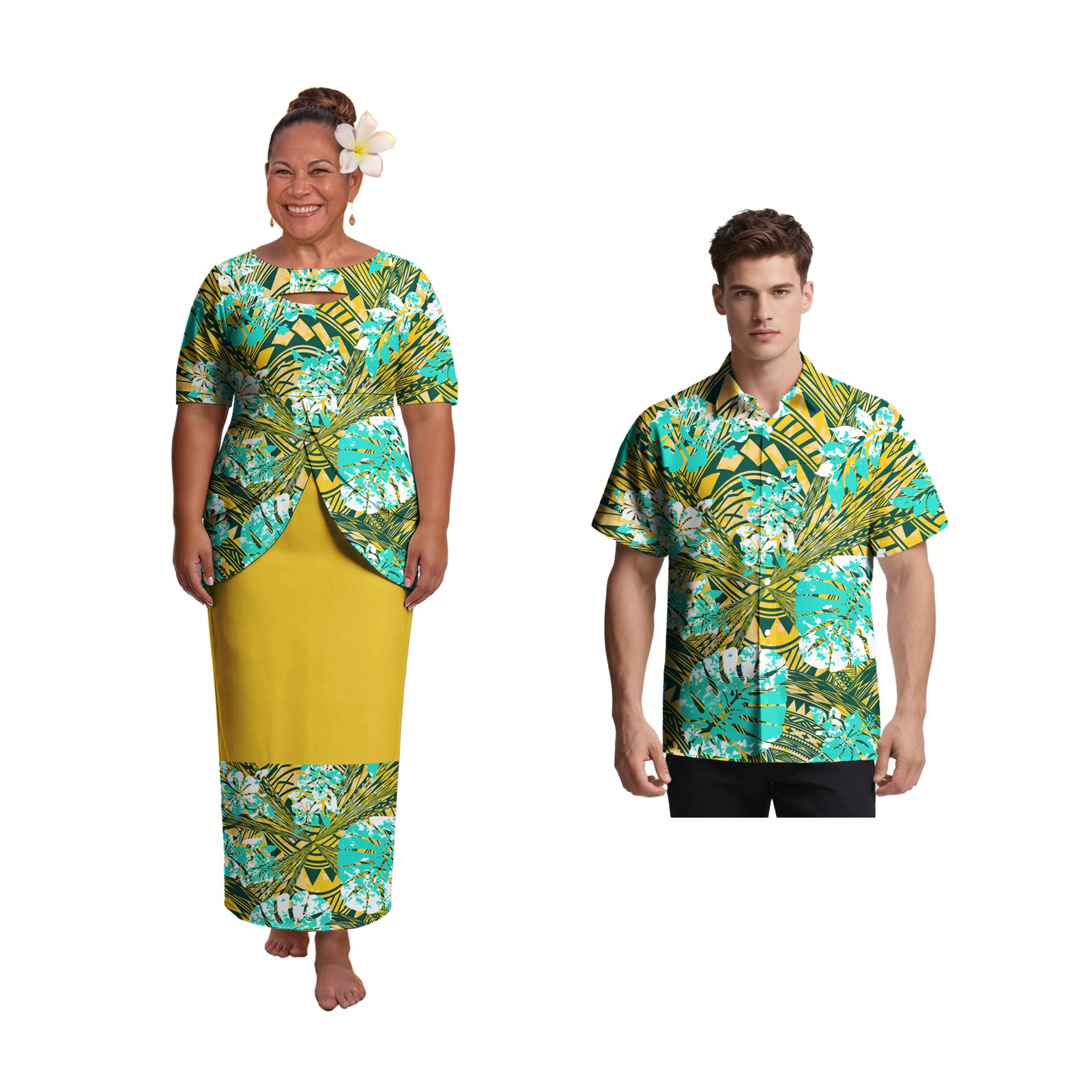 비치 사모아 풀레타시 우아한 여성 의류 및 남성 셔츠  - Men'S Hawaiian Formal Wear 리뷰 및 가격