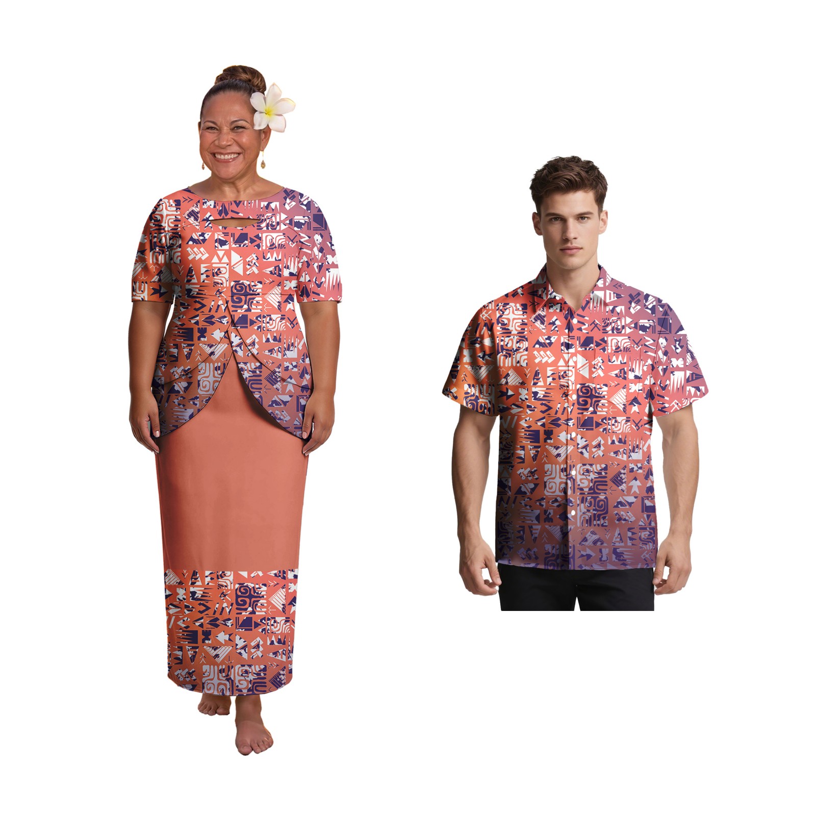비치 사모아 풀레타시 우아한 여성 의류 및 남성 셔츠  - Men'S Hawaiian Formal Wear 리뷰 및 가격