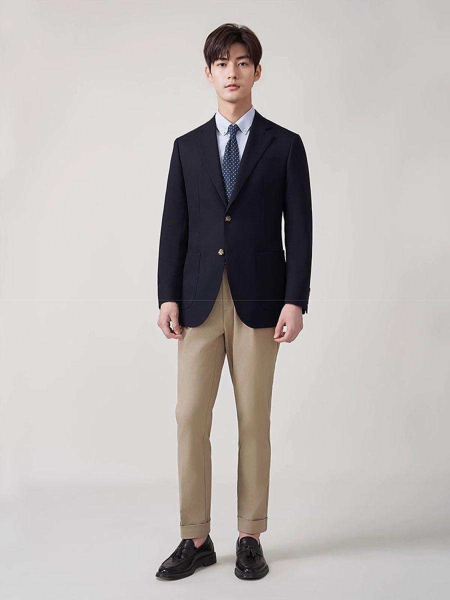 남성 프리미엄 50% 울 블레이저 수트 세트 미국 고등 - Men'S Formal Wear For Graduation 리뷰 및 가격