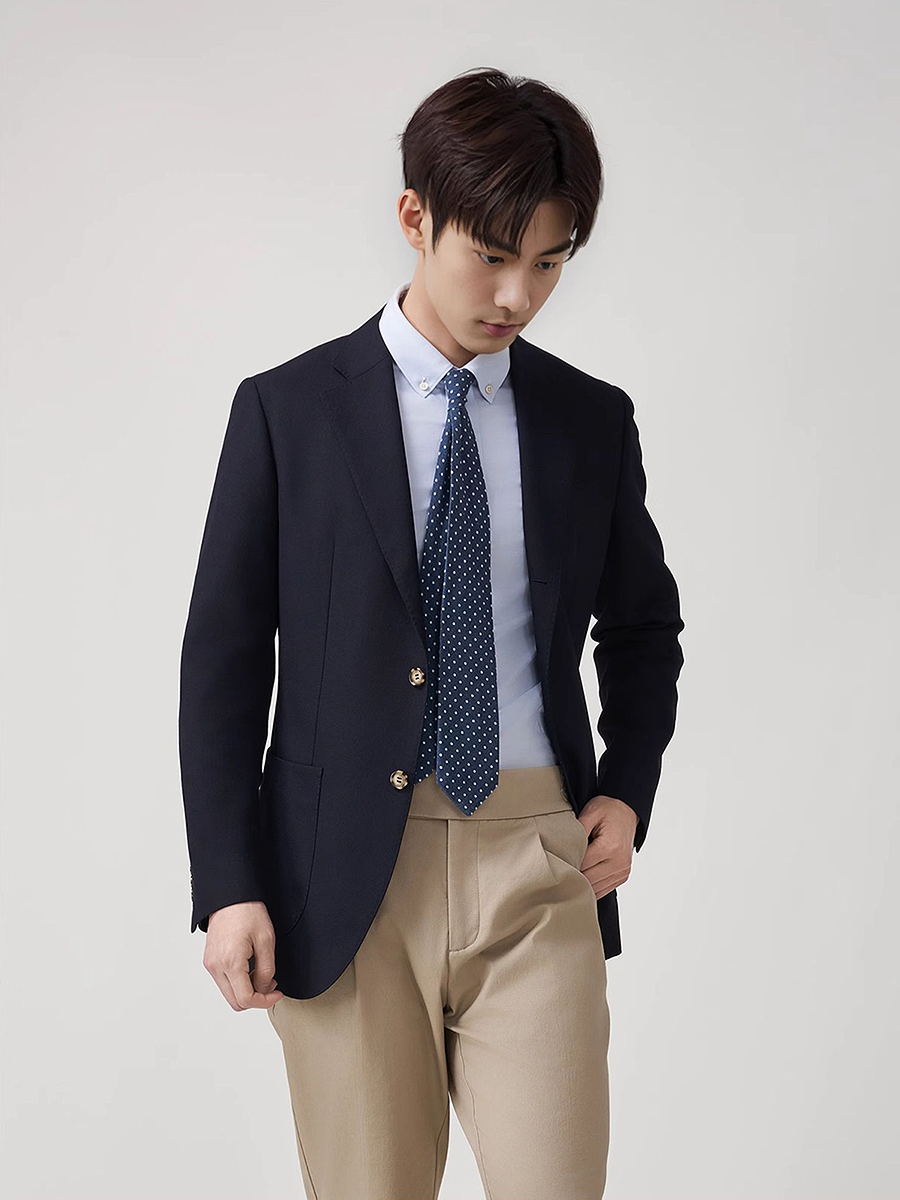 남성 프리미엄 50% 울 블레이저 수트 세트 미국 고등 - Men'S Formal Wear For Graduation 리뷰 및 가격