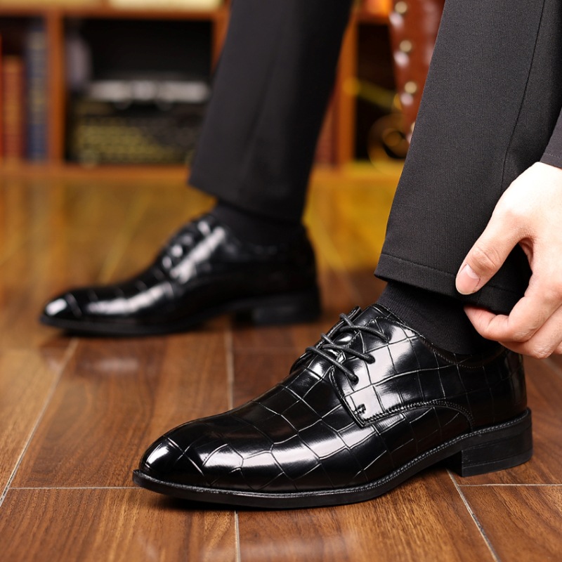 봄과 가을용 대형 가죽 신발 남성용 신상 비즈니스 정장 - Large Men Formal Wear 리뷰 및 가격