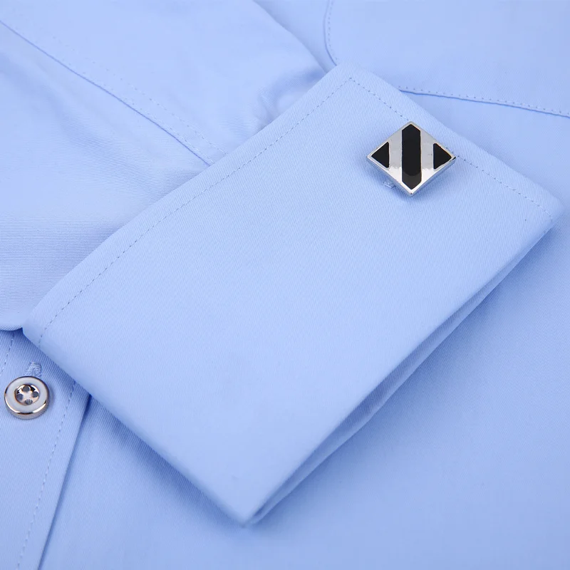 M~6XL 프렌치 커프스 긴팔 남성 셔츠 신상 웨딩 파 - Dress Shirt French Cuff 리뷰 및 가격
