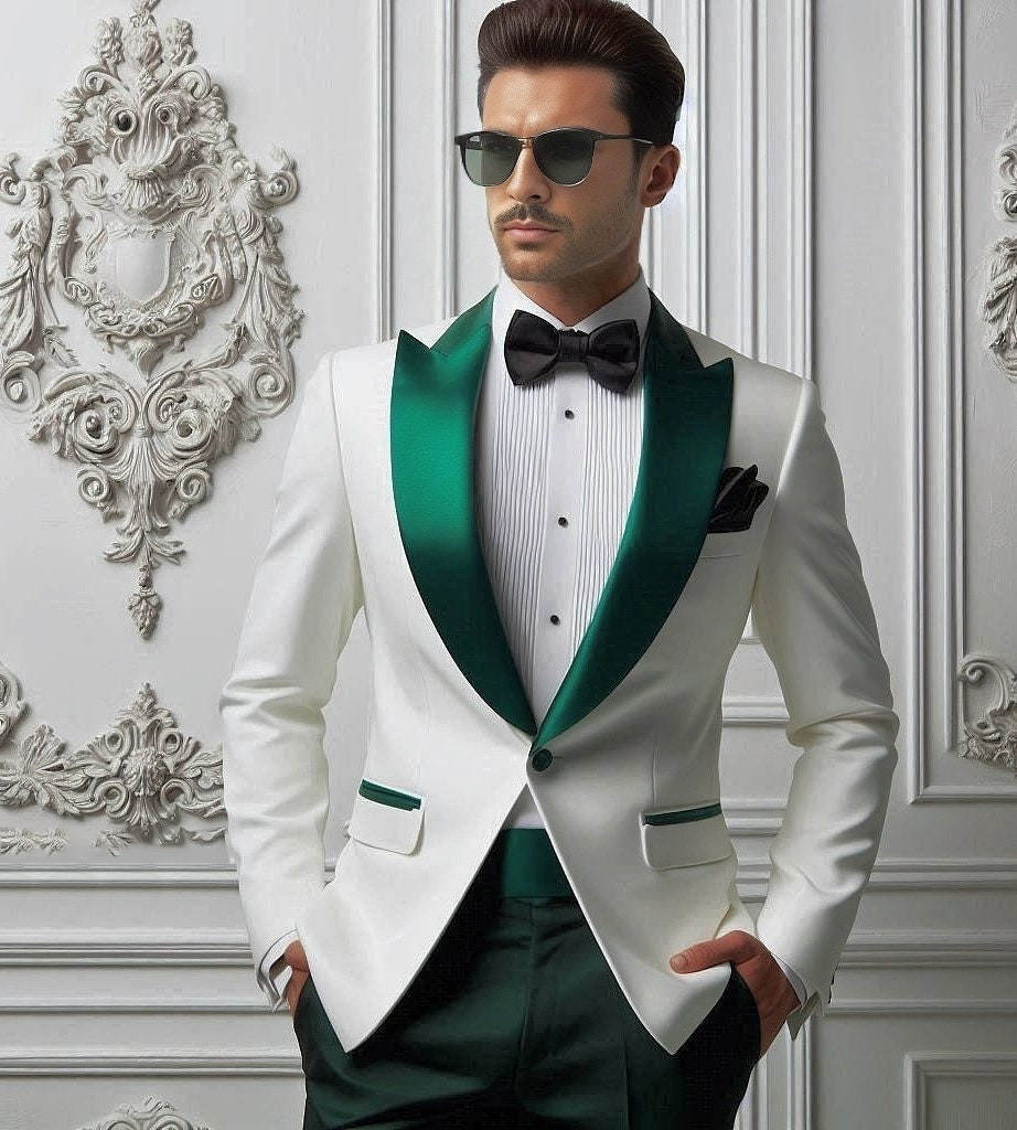맞춤형 고급 남성 턱시도, 피크드 라펠 2피스 플러스  - Men'S Formal Wear For Graduation 리뷰 및 가격