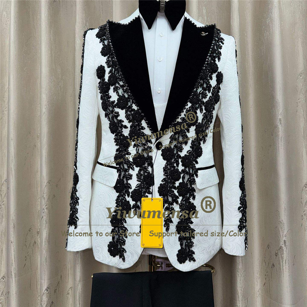 최신 디자인의 남성용 웨딩 수트: 다이아몬드 비즈 장식 - Latest Men Formal Wear 리뷰 및 가격