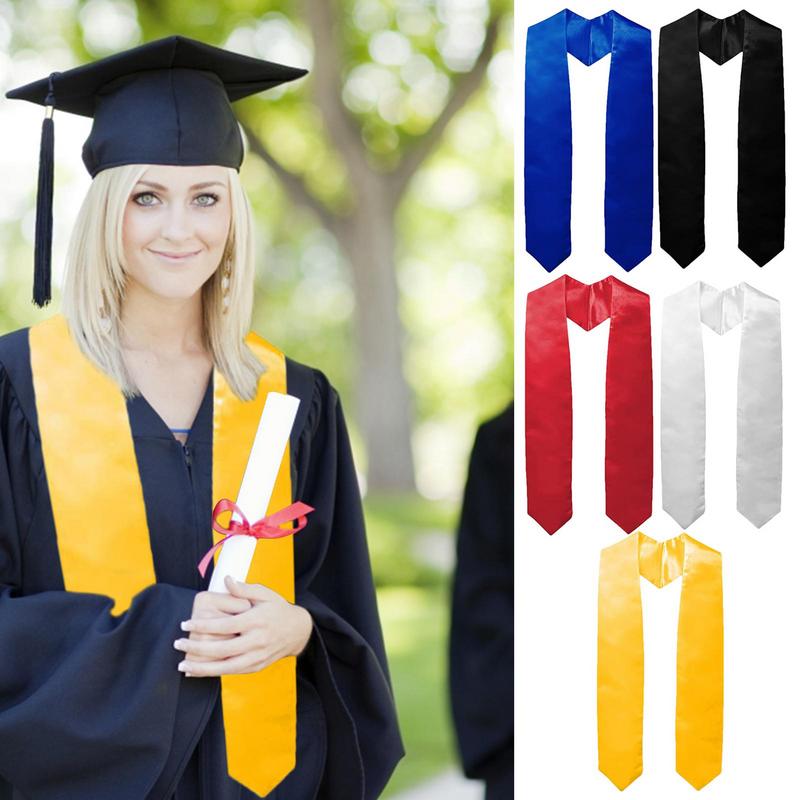 1pcs 졸업 스톨 새시 새틴 일반 명예 스톨 학사 가 - Men'S Formal Wear For Graduation 리뷰 및 가격
